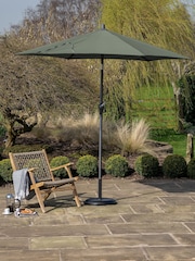 Pacific Olive Riva Round Garden Parasol - Image 1 of 6