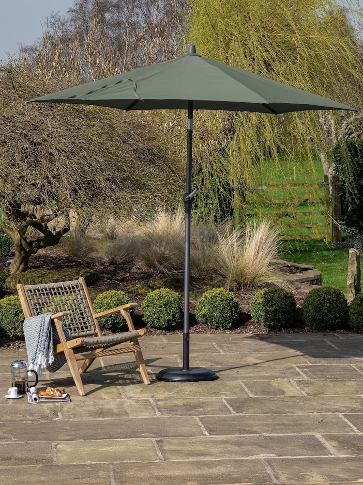 Pacific Olive Riva Round Garden Parasol - Image 1 of 6