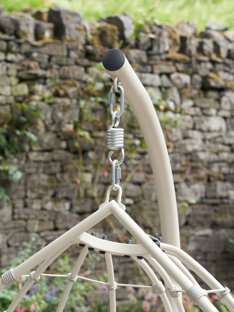 Pacific Putty Lyon Outdoor Hanging Single Chair - Image 2 of 6 Pacific Putty Lyon Outdoor Hanging Single Chair - Image 2 of 6