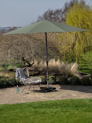 Pacific Olive Riva Round Garden Parasol - Image 1 of 4