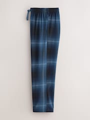 Navy/Grey Check Jersey Pyjama Bottoms 2 Pack - Image 4 of 6