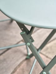 Pacific Moss Green Rennes Outdoor Bistro Set - Image 5 of 6