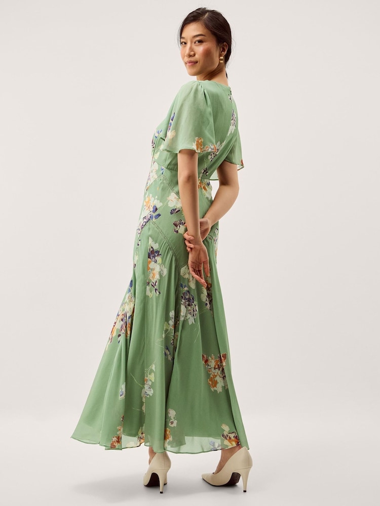 green monsoon dress Zinnia Lace Occasion Dress Green