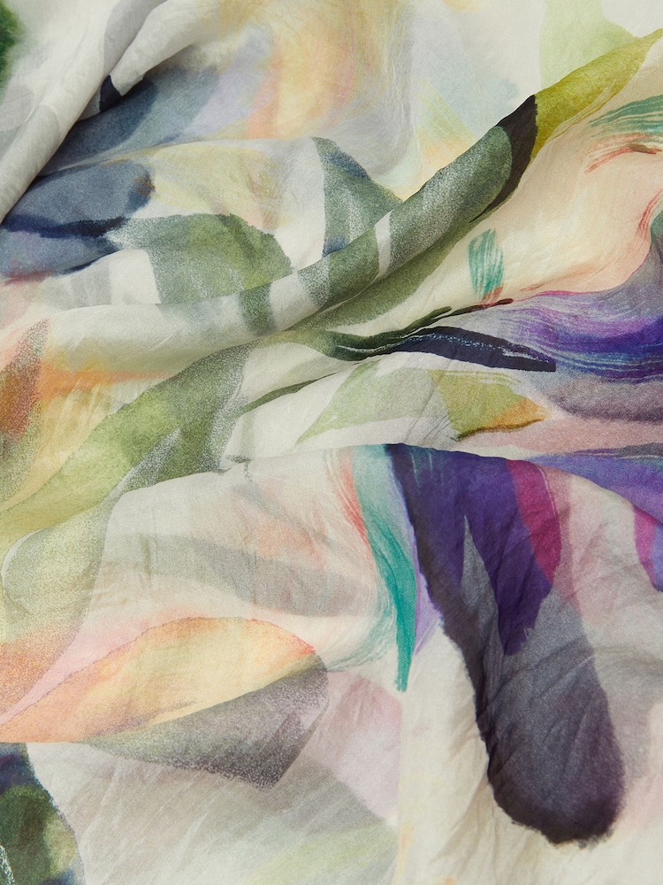 כחול - Monsoon Aimee Lou Large Floral Silk Scarf - תמונה 2 מתוך 2 כחול - Monsoon Aimee Lou Large Floral Silk Scarf - תמונה 2 מתוך 2