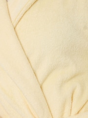 Jaune - Robe de chambre mi-longue Threadbare Towelling - Image 4 de 4