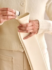 Natural Long Faux Fur Hot Water Bottle - Image 5 of 6