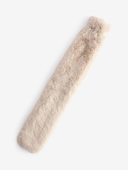Natural Long Faux Fur Hot Water Bottle - Image 6 of 6