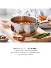 Sur La Table Stainless Steel Saucepan with Lid 18cm - Image 3 of 9