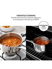 Sur La Table Stainless Steel Saucepan with Lid 18cm - Image 4 of 9