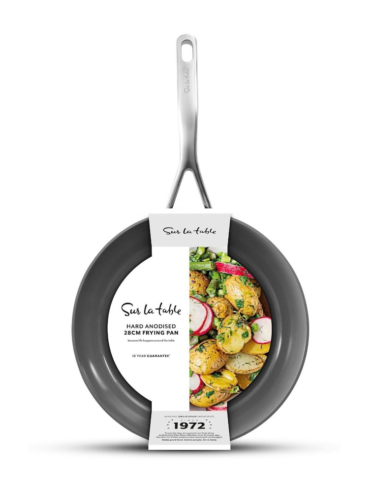 Sur La Table Grey Anodised Frying Pan 28cm - Image 9 of 9