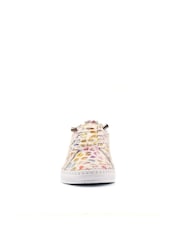 Lunar White Jana Multi Colour Leather Shoes - Image 3 of 8