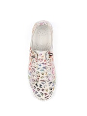 Lunar White Jana Multi Colour Leather Shoes - Image 5 of 8