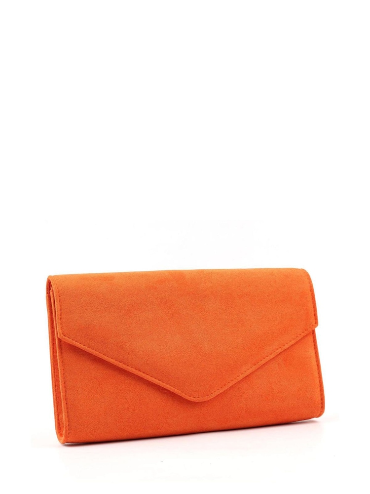 Lunar Orange Phillipa/Pia Fuchsia Clutch with Detachable Strap - Image 1 of 3