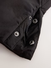 Qara İdman Fermuar - Baker by Ted Baker Shower Resistant Longline Padded Coat - 19şəkildən 12 şəkil