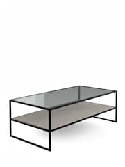 Centrepiece Grey Tribeca Rectangular Coffee Table - Image 3 of 4