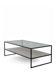 Centrepiece Grey Tribeca Rectangular Coffee Table - Image 4 of 4