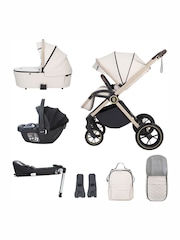 Babymore Sandstone Kai Travel System Coco with Base - Image 3 of 6