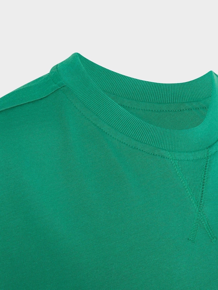 adidas Originals Green Dinosaur Back Graphic T-Shirt - Image 5 of 5