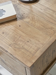 Cox & Cox Brown Lima Side Table - Image 3 of 5