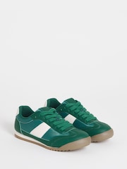 Verde - Simply Be Classic Retro Trainers - Imaginea 2 din 4