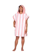 Dock & Bay Malibu Pink Adult Beach Pool Swim Quick Dry Poncho - Image 2 of 6
