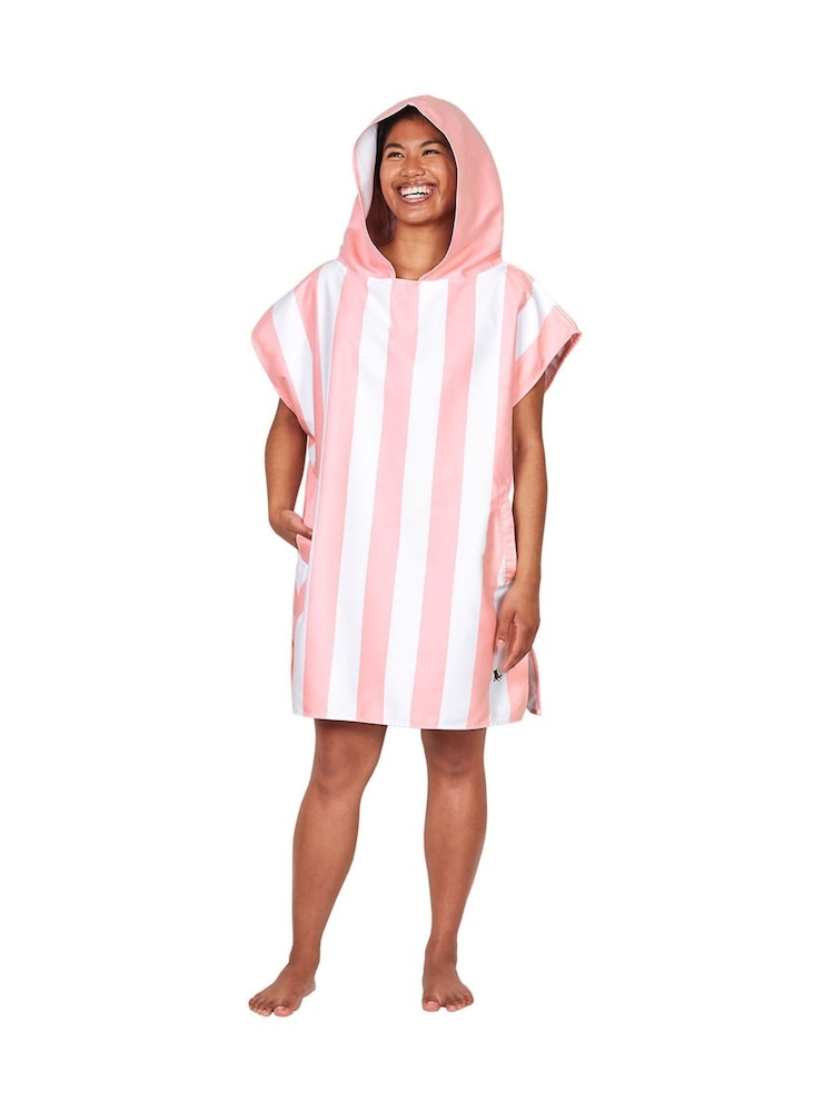 Dock & Bay Malibu Pink Adult Beach Pool Swim Quick Dry Poncho - Image 2 of 6
