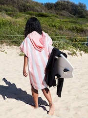 Dock & Bay Malibu Pink Adult Beach Pool Swim Quick Dry Poncho - Image 4 of 6