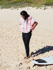 Dock & Bay Malibu Pink Adult Beach Pool Swim Quick Dry Poncho - Image 5 of 6