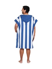 Dock & Bay Whitsunday Blue Adult Beach Pool Swim Quick Dry Poncho - Image 4 of 6