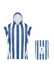 Dock & Bay Whitsunday Blue Adult Beach Pool Swim Quick Dry Poncho - Image 5 of 6