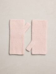 ורוד - N. Premium Cashmere Blend Handwarmer Gloves - תמונה 4 מתוך 6