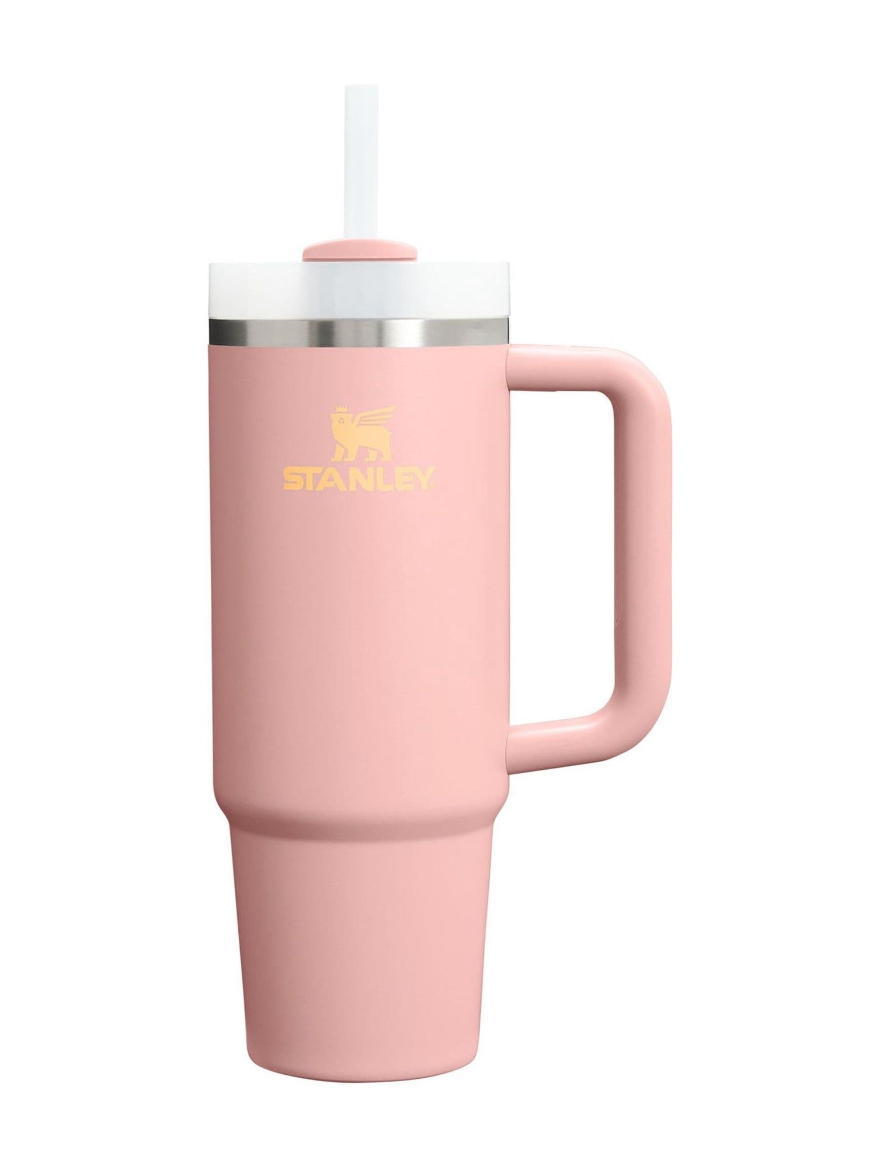 Stanley Unisex Peach Rose The Quencher H2.0 Flowstate Tumbler 0.89L