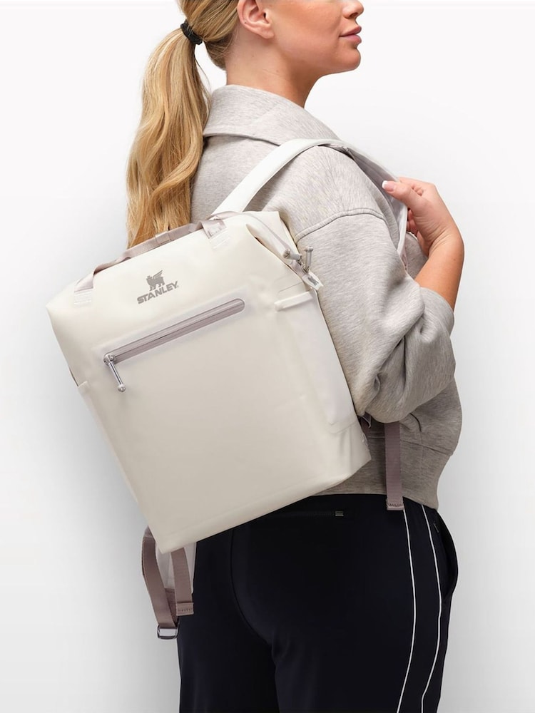 Stanley Cream The Madeleine Mini Backpack Soft Cooler Backpack - Image 1 of 5