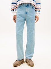 Tommy Jeans Blue Otis Faded Regular Straight Leg Jeans - Image 1 of 5