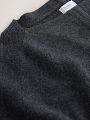 Charcoal Grey N.Premium Cashmere Cape Top - Image 9 of 9