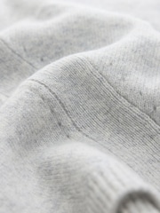 ধূসর - N. Premium Cashmere Cape Top - 8এর মধ্যে 8 ছবি