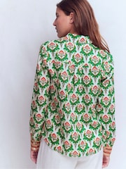 Boden Green Sienna Linen Shirt - Image 3 of 5