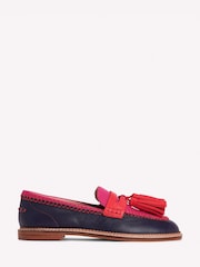 Boden Pink Nya Penny Loafers - Image 5 of 8