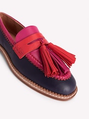 Boden Pink Nya Penny Loafers - Image 7 of 8