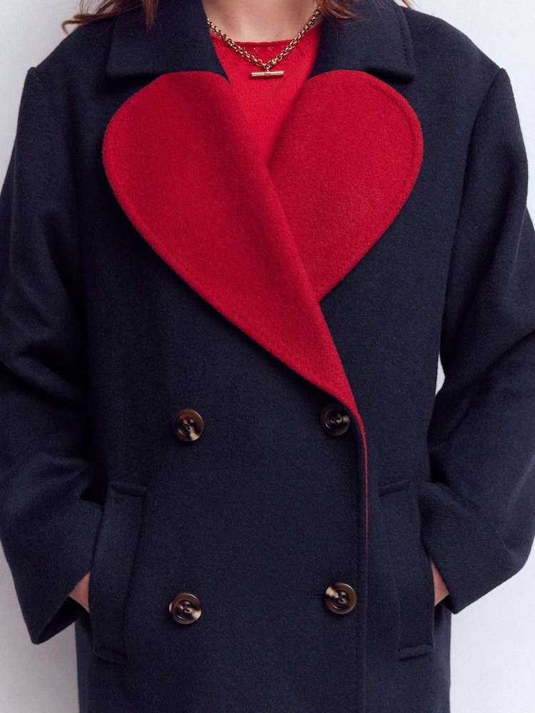 معطف Cocoon من الصوف من Boden - Image 2 of 5