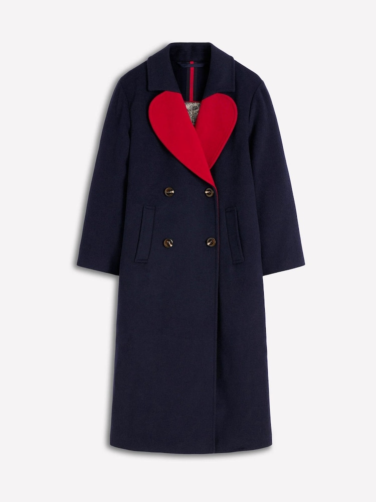 معطف Cocoon من الصوف من Boden - Image 5 of 5