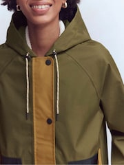 Boden Green Lightweight Rain Jacket - Image 2 of 7