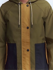 Boden Green Lightweight Rain Jacket - Image 3 of 7