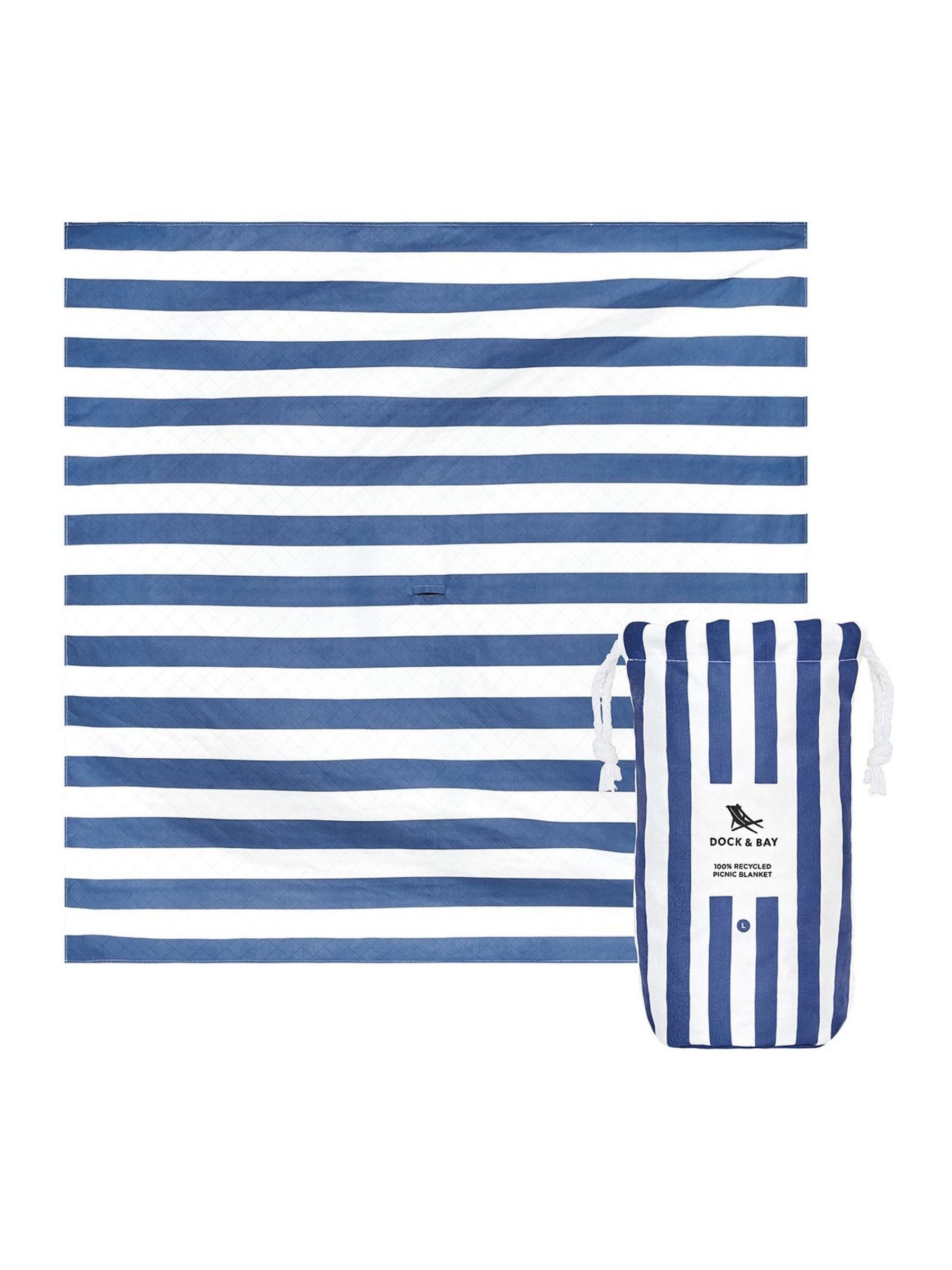 Dock and Bay Beach Blanket