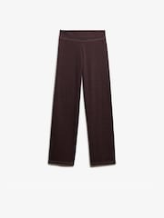 Superdry Red Stripe Athletic Essentials Fold Over Joggers - Image 7 of 8