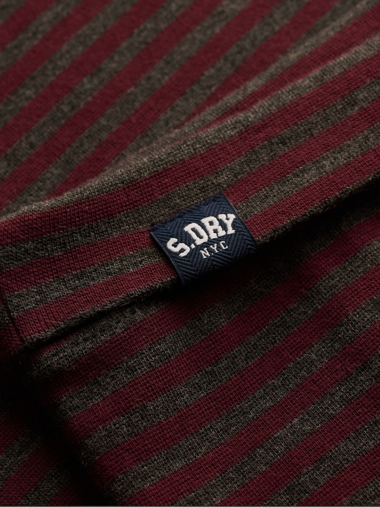 Superdry Red Stripe Athletic Essentials Fold Over Joggers - Image 8 of 8 Superdry Red Stripe Athletic Essentials Fold Over Joggers - Image 8 of 8