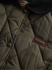 Superdry Brown Cord Trimmed Liner Jacket - Image 8 of 8