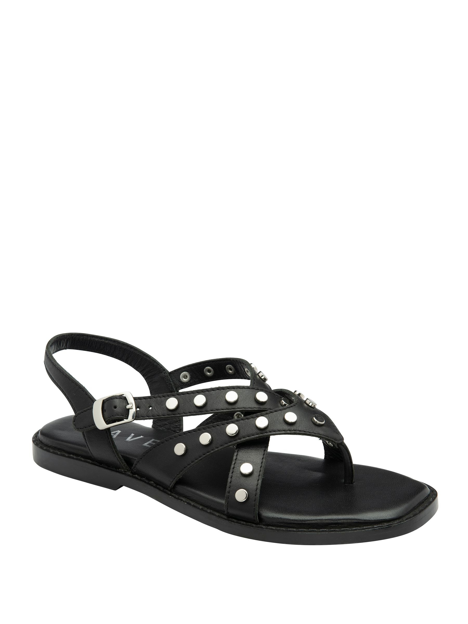 Ravel Women's Gladiator Sandals - Leather - Black - Size 8 - Image 4