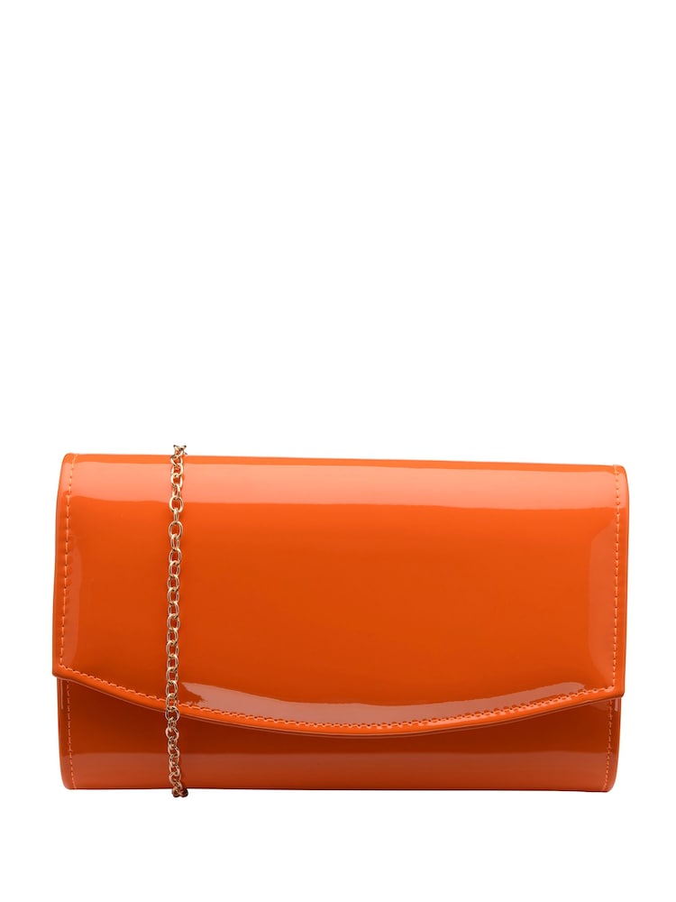 Ravel Orange Clutch Bag - Image 1 of 4
