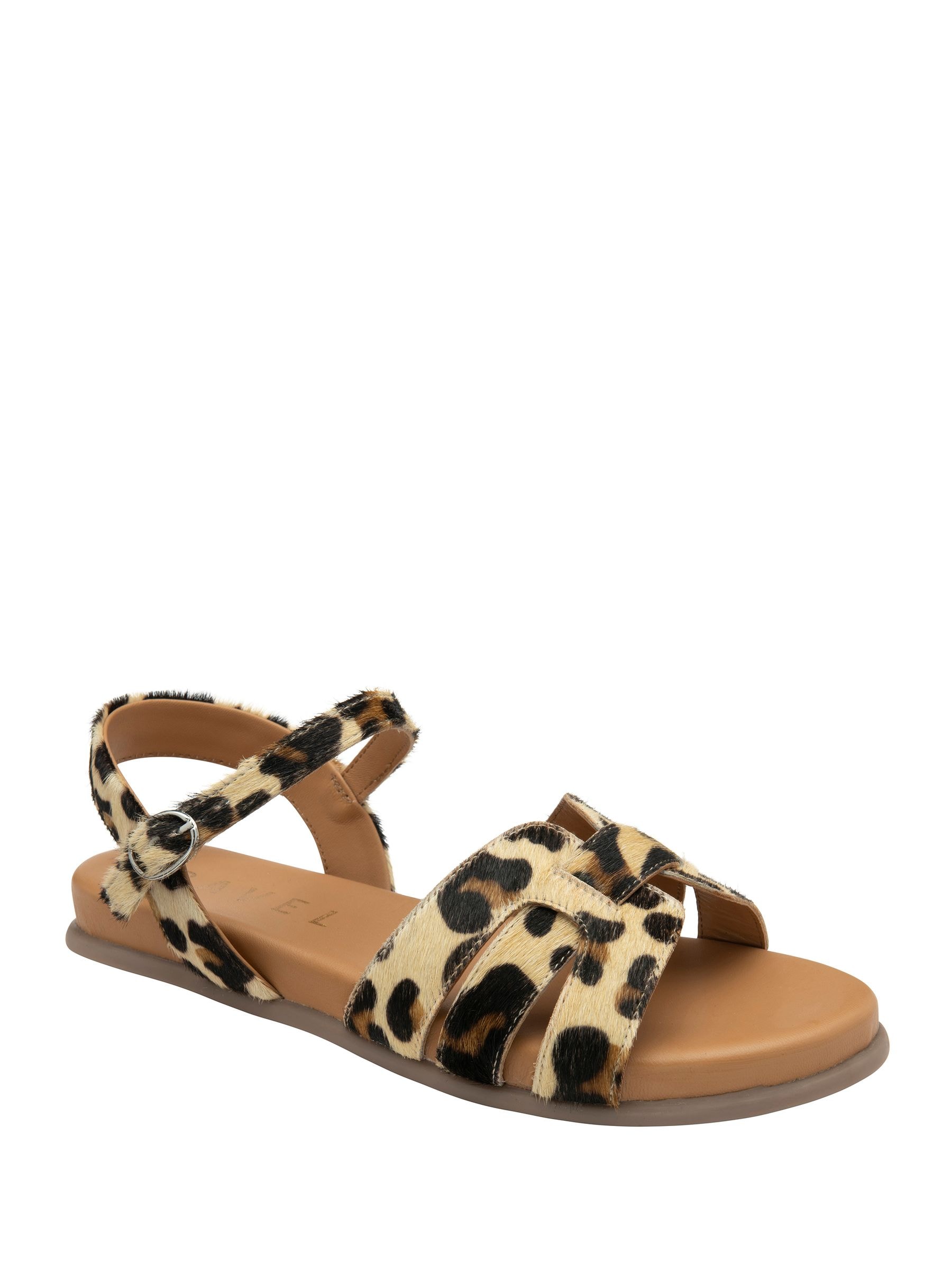 Ravel Women's Keld Flat Sandal - Leather - Leopard Print - Size 6 - Image 2